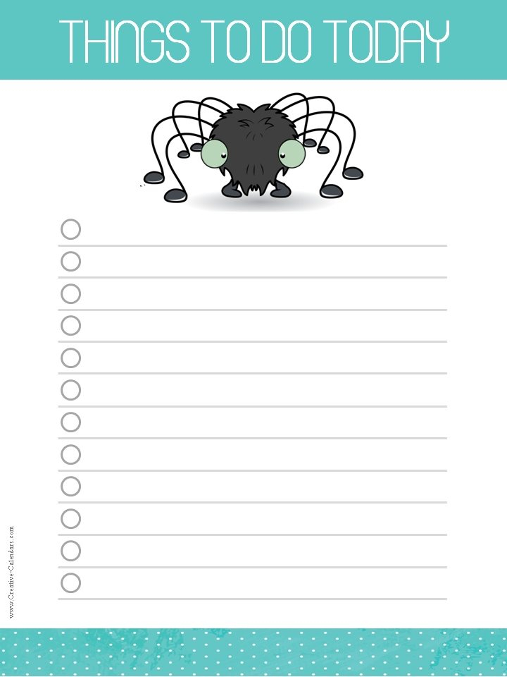 To Do List Template