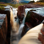 Triple Falls At Glacier National Park I Finally Got A Webs Flickr