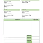 Truck Driver Invoice Template Sample GeneEvaroJr