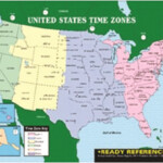 U S World Maps With Time Zones