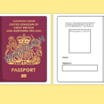 UK Passport Template teacher Made