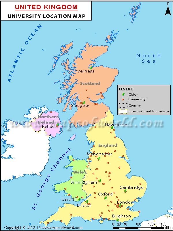 UK Universities Map Map Of Britain Uk Universities Map