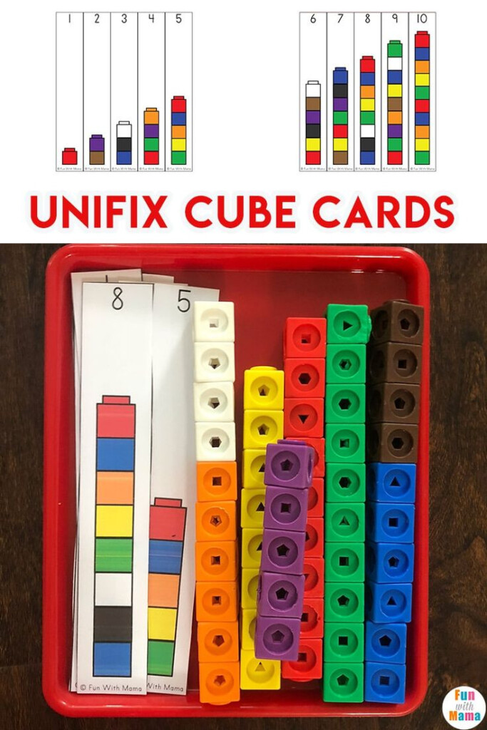 Unifix Cubes For Preschool Math Unifix Cube Activities Math 