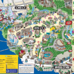 Universal Studios Hollywood California Map With Cities Universal