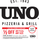 Uno Pizzeria July 2020 Coupons And Promo Codes