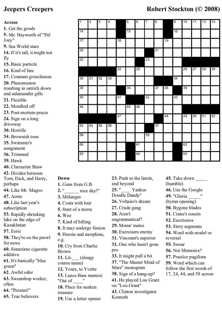 Usa Today Printable Crossword Freepsychiclovereadings Pertaining To