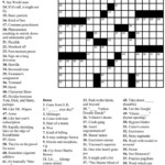 Usa Today Printable Crossword Freepsychiclovereadings Pertaining To