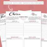 Use These 10 FREE Bible Study Printables To Dig Deep Into God s Word