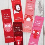 Valentine Printable Bookmarks Skip To My Lou