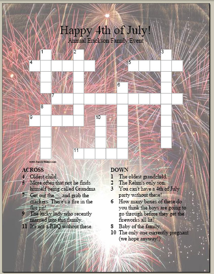 Variety Games Inc 4th Of July Puzzles