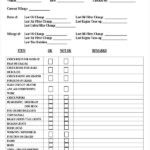 Vehicle Checklist 19 Examples Format Pdf Examples