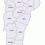 Vermont County Map