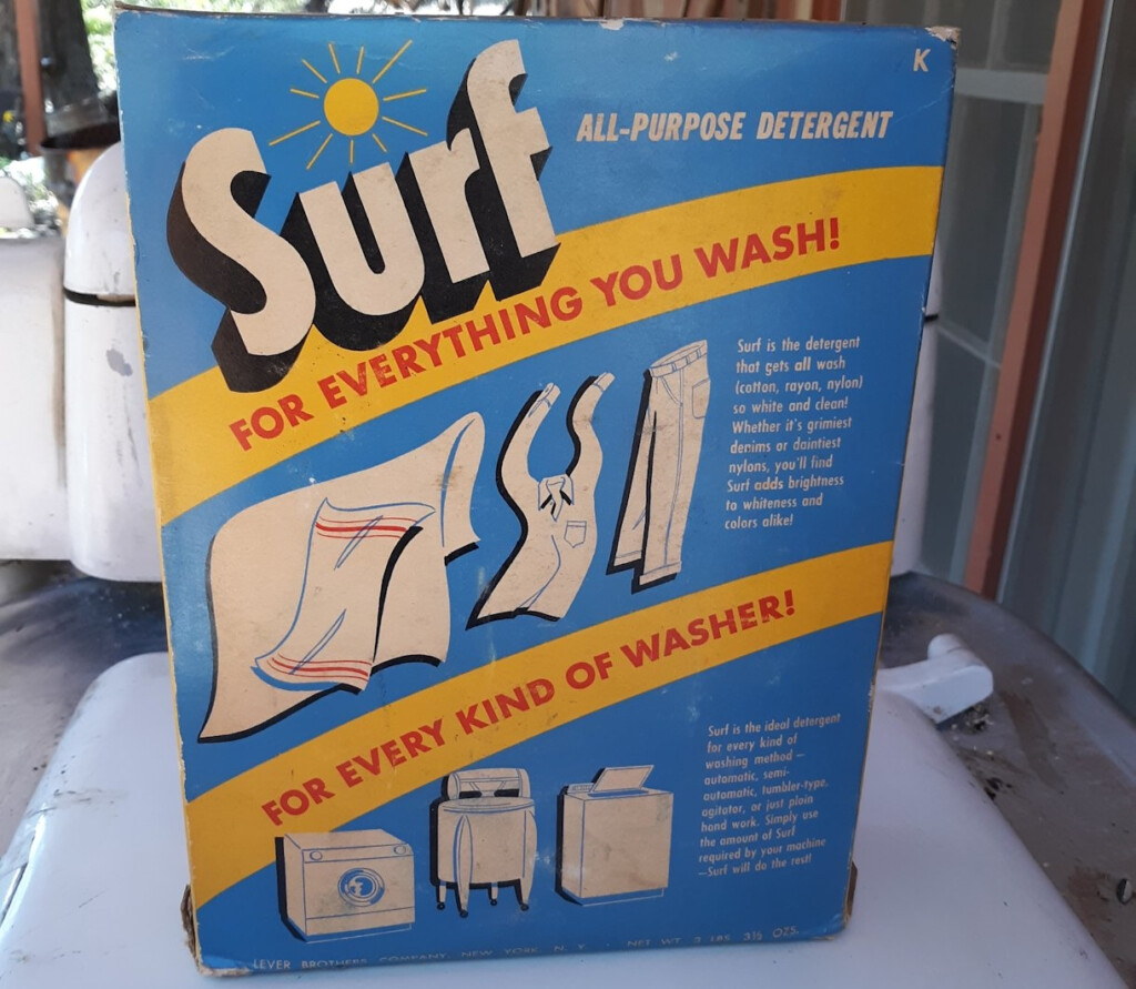 Vintage Surf Laundry Detergent And It Is 10 Cents Off Collectors Weekly