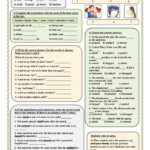 Vocabulary Partner Talk Worksheets 99Worksheets