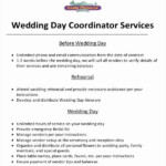 Wedding Coordinator Contract Fresh Event Planner Contract Sample 6