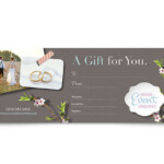 Wedding Planner Gift Certificate Template Design