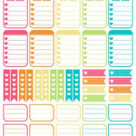 Weekly Planner Printables Free For Your Happy Planner