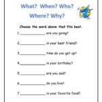 WH Questions Worksheet Free ESL Printable Worksheets Made By Teachers