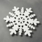 White Snowflake Trivet Crate And Barrel Christmas Kitchen Decor