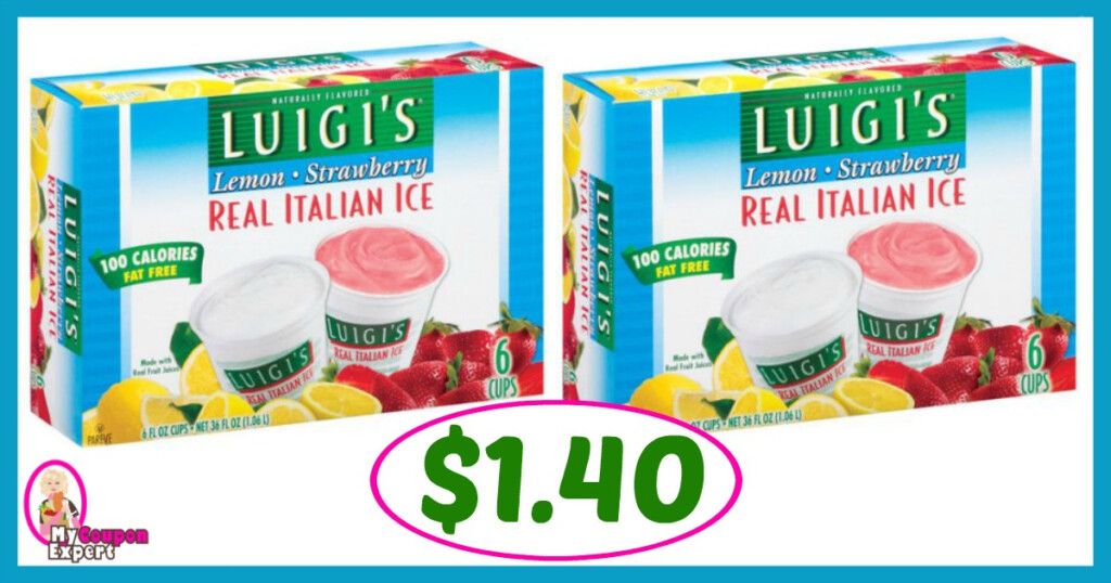 Winn Dixie Hot Deal Alert Luigi s Italian Ice Only 1 40 After Sale 