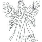 Winter Fairy Coloring Pages At GetColorings Free Printable
