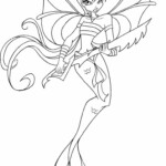 Winx Mermaid Coloring Pages To Print And Download For Free