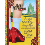 Wizard Of Oz Birthday Card Printable Printable Birthday Cards