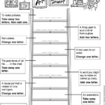 Word Ladder Worksheets For Middle School Db excel