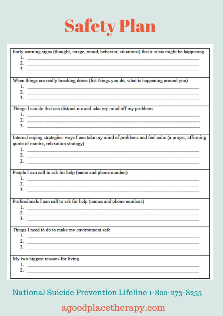 Worksheet Seeking Safety Worksheets Safety Plan Worksheet Db excel