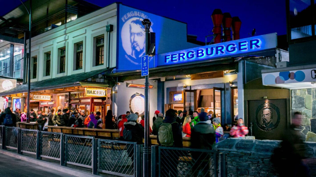 World Famous In New Zealand Queenstown s Fergburger Is Not Your 