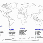 World Geography The 7 Continents Four Oceans Major Rivers And