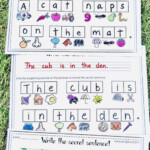 Write A Sentence Worksheets For Kindergarten FREE Www englishsafari in