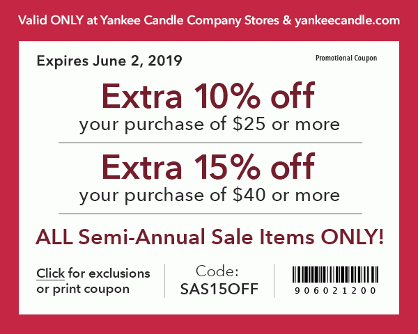 Yankee Candle December 2020 Coupons And Promo Codes 