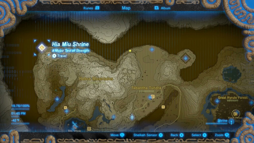 Zelda Breath Of The Wild Guide Hia Miu Shrine Location And Battle 