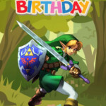 Zelda Printable Birthday Cards PRINTBIRTHDAY CARDS